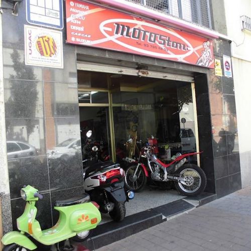 botiga de motocicletes a Terrassa
